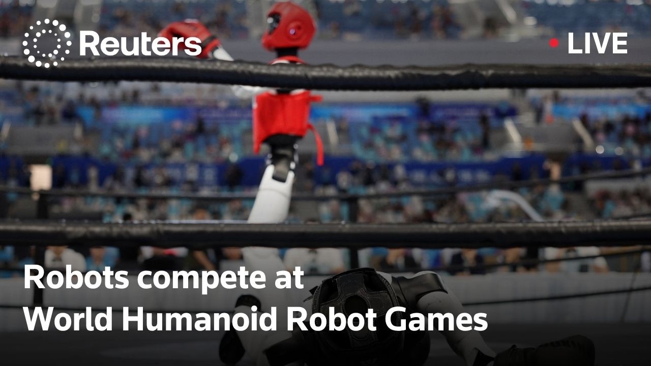 LIVE: Robots compete at World Humanoid Robot Games in Beijing