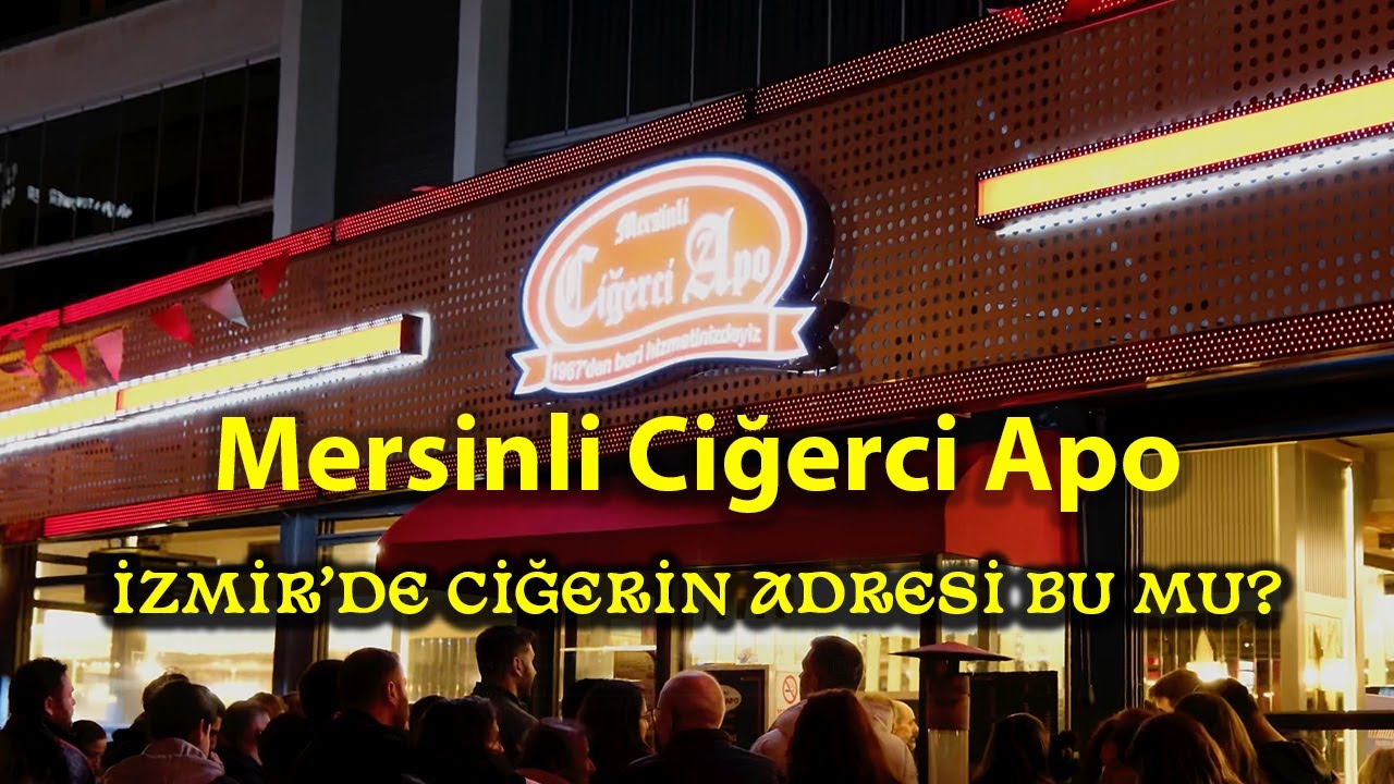 İZMİR'DE CİĞERİN ADRESİ BU MU? 🍢 | Mersinli Ciğerci Apo