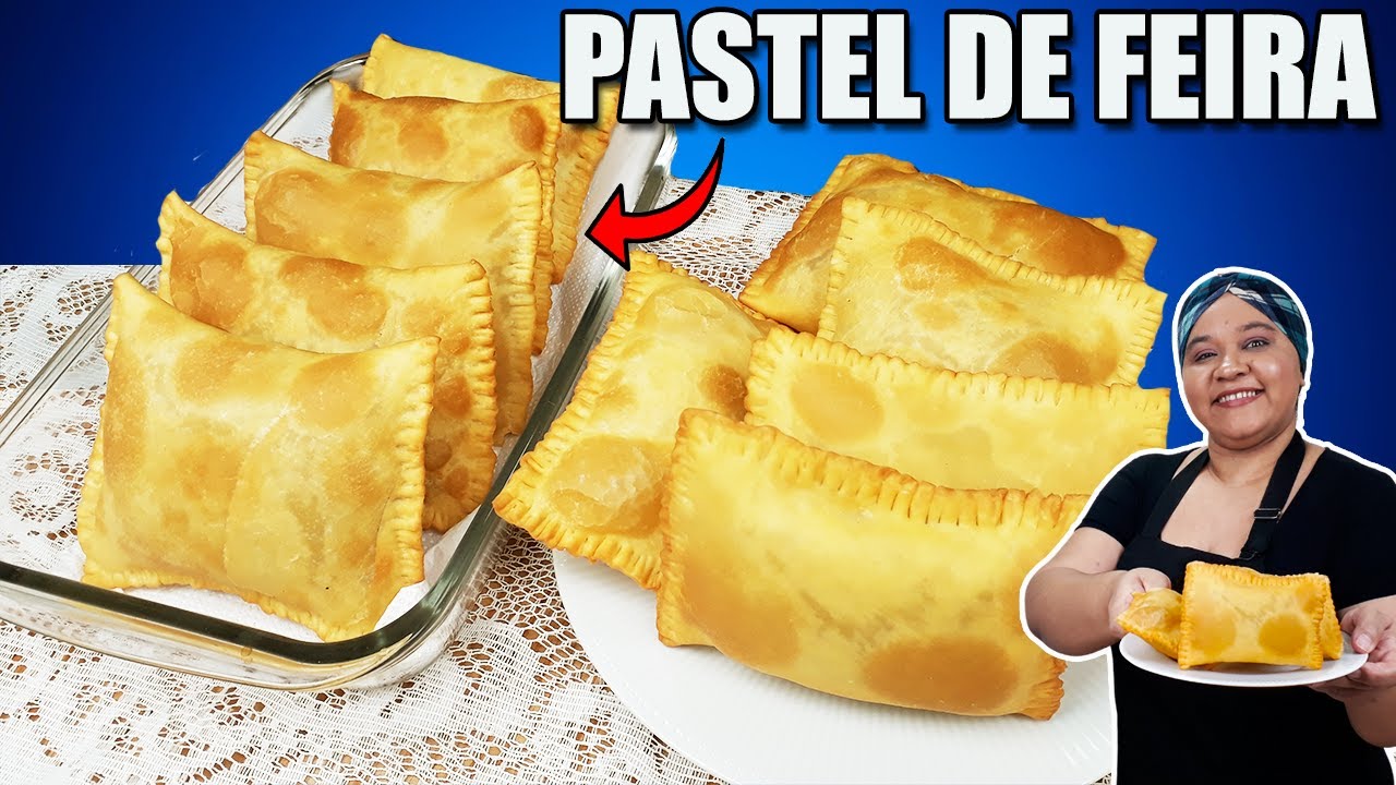 PASTEL de FEIRA  MASSA PERFEITA Passo a passo completo + DICAS Cozinha sem misterio