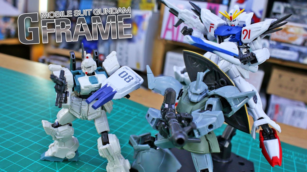 Mobile Suit Gundam G-Frame Vol.8 [F91 Gundam, Ez-8, Gelgoog] Review