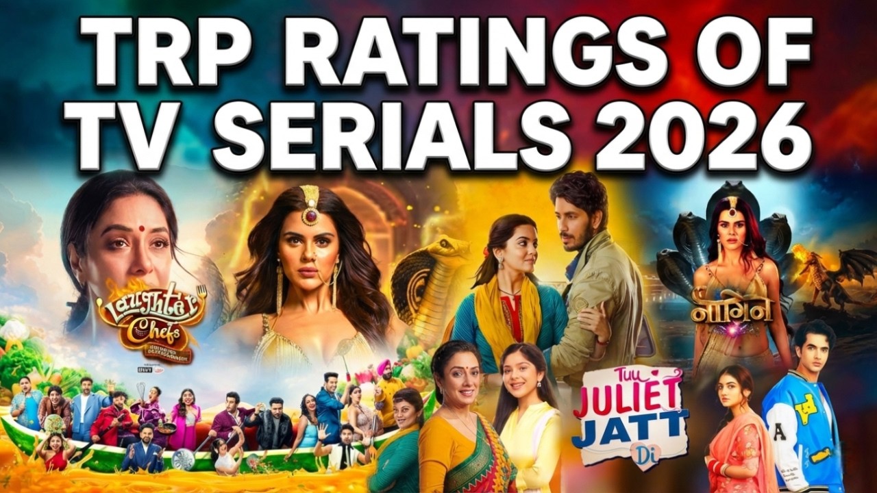 Top TRP Rated TV Serials 2026 Kyunki Saas Tops, Naagin 7 Rocks, Anupamaa Shock! | Star Plus, Colors