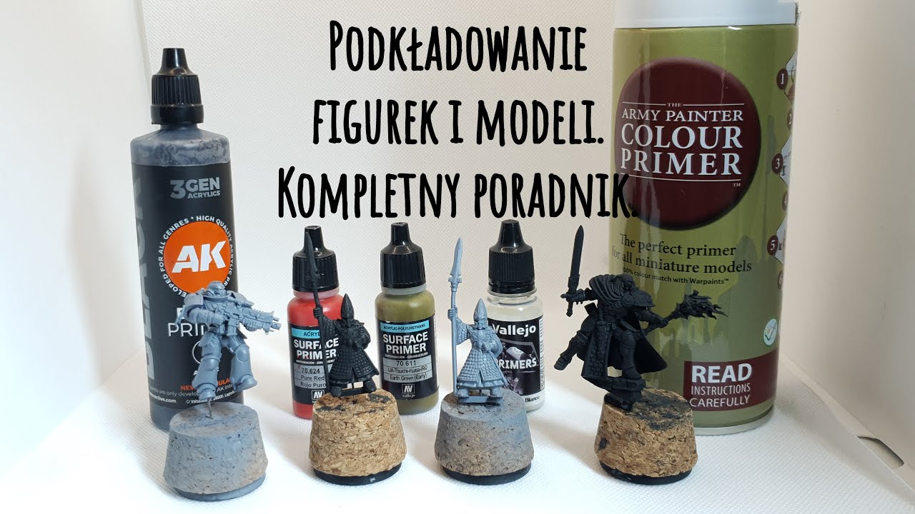 Epizod 2 &ndash; Jak podkładować figurki i modele &ndash; kompletny tutorial po polsku.