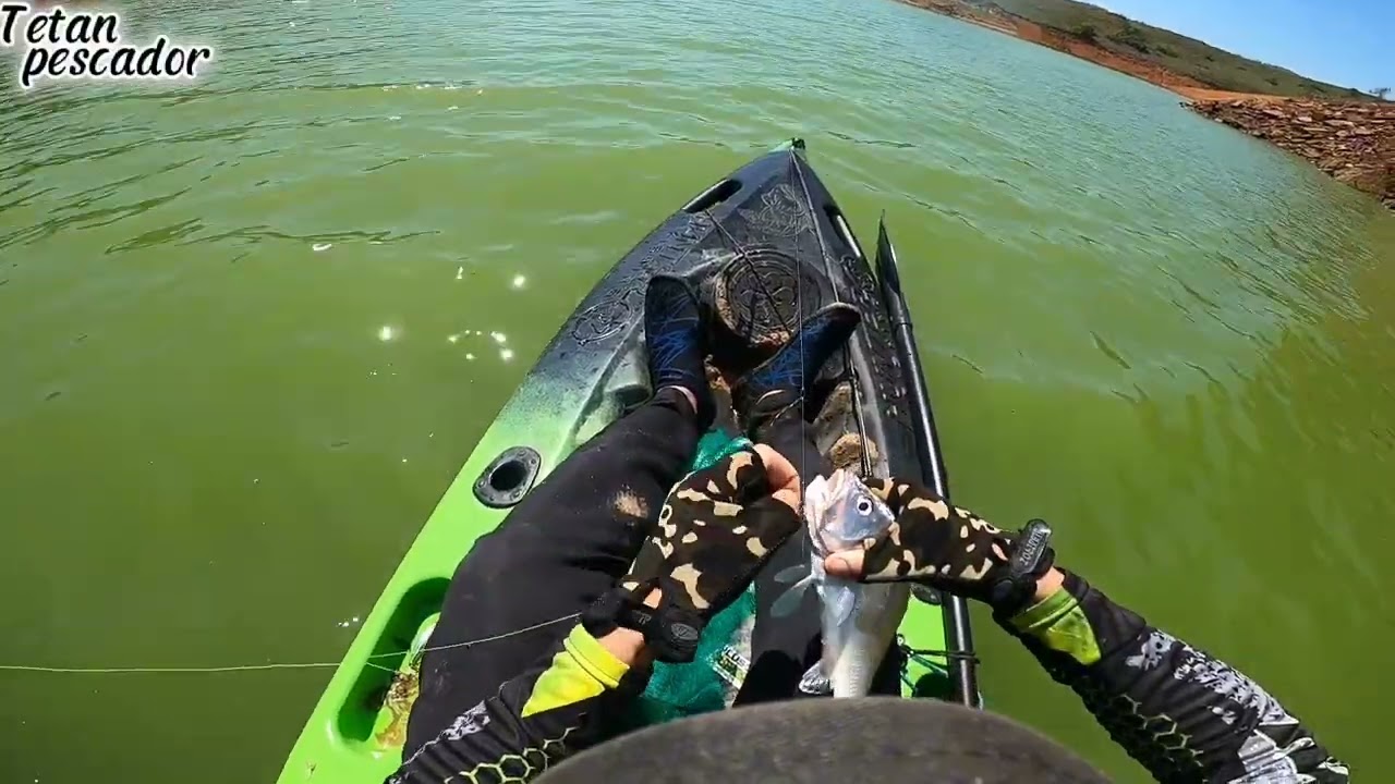 Pescaria de corvina, são José do barreiro ,saiu umas brutas #caiaqueiro #almoço