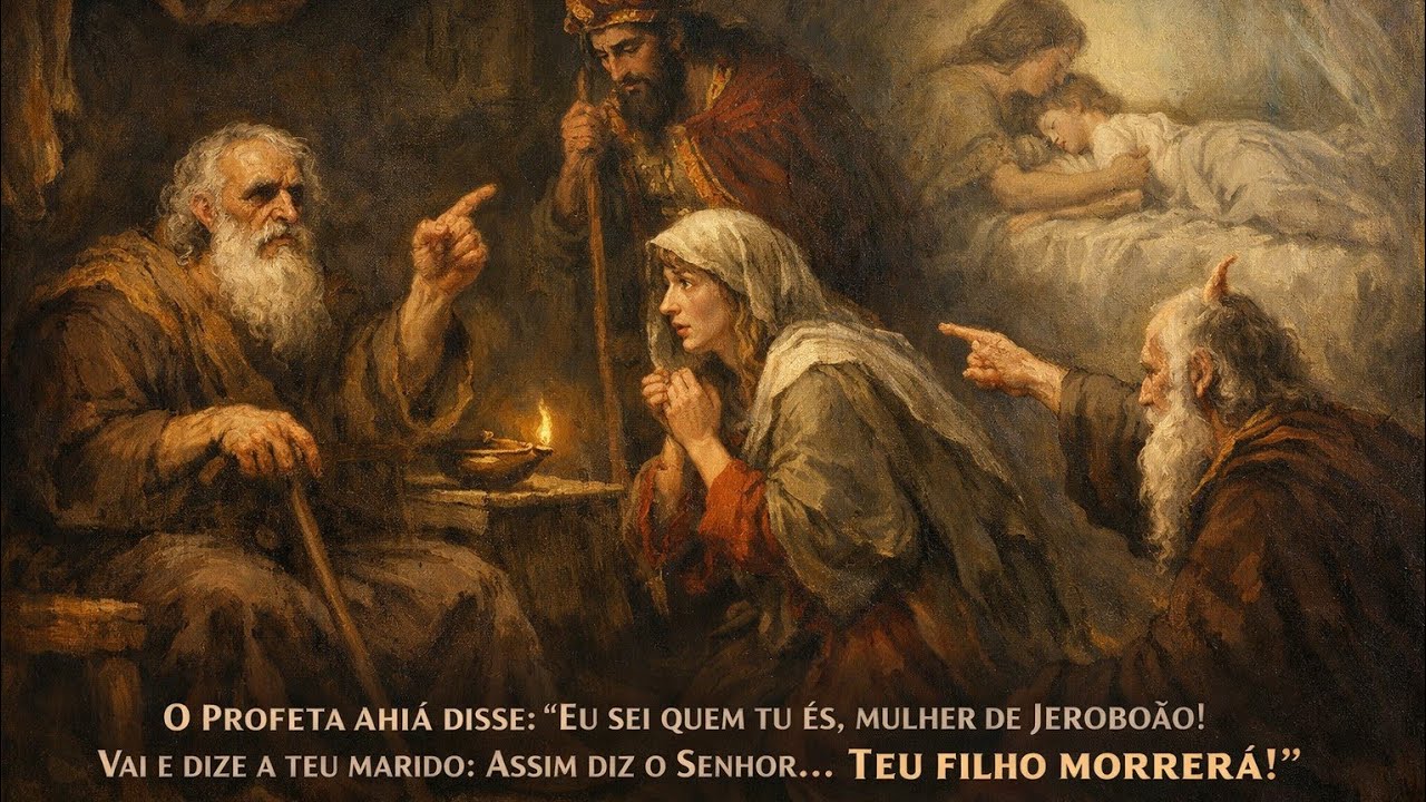 Serviço da tarde Academia de Noé. 1 Reis capítulo 14 A profecia de Ahia contra Jeroboão e sua casa!