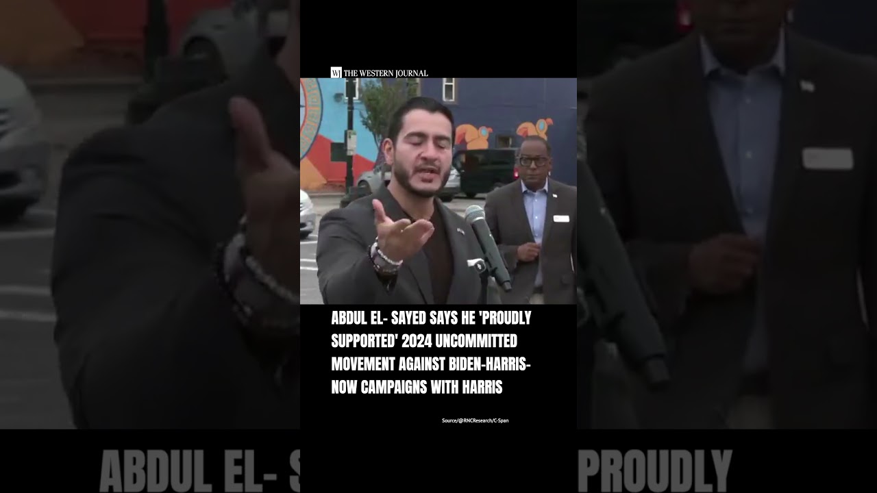 El-Sayed backed the uncommitted movement against Biden. Now he&rsquo;s campaigning with Kamala Harris.