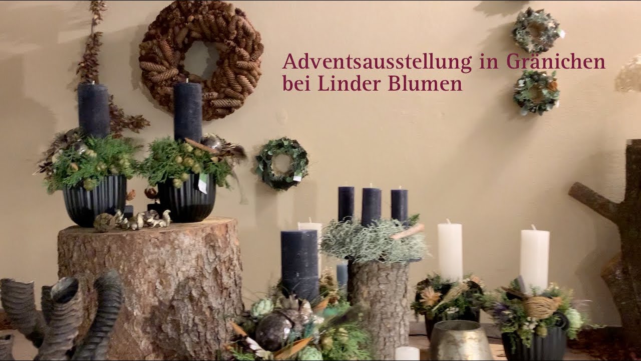 Anregende Adventsausstellung bei Linder Blumen in Gränichen 2022