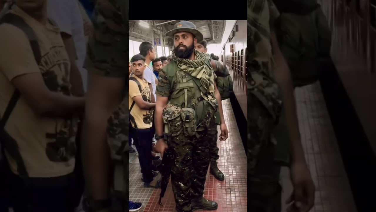 Indian army train boarding moment 🇮🇳 