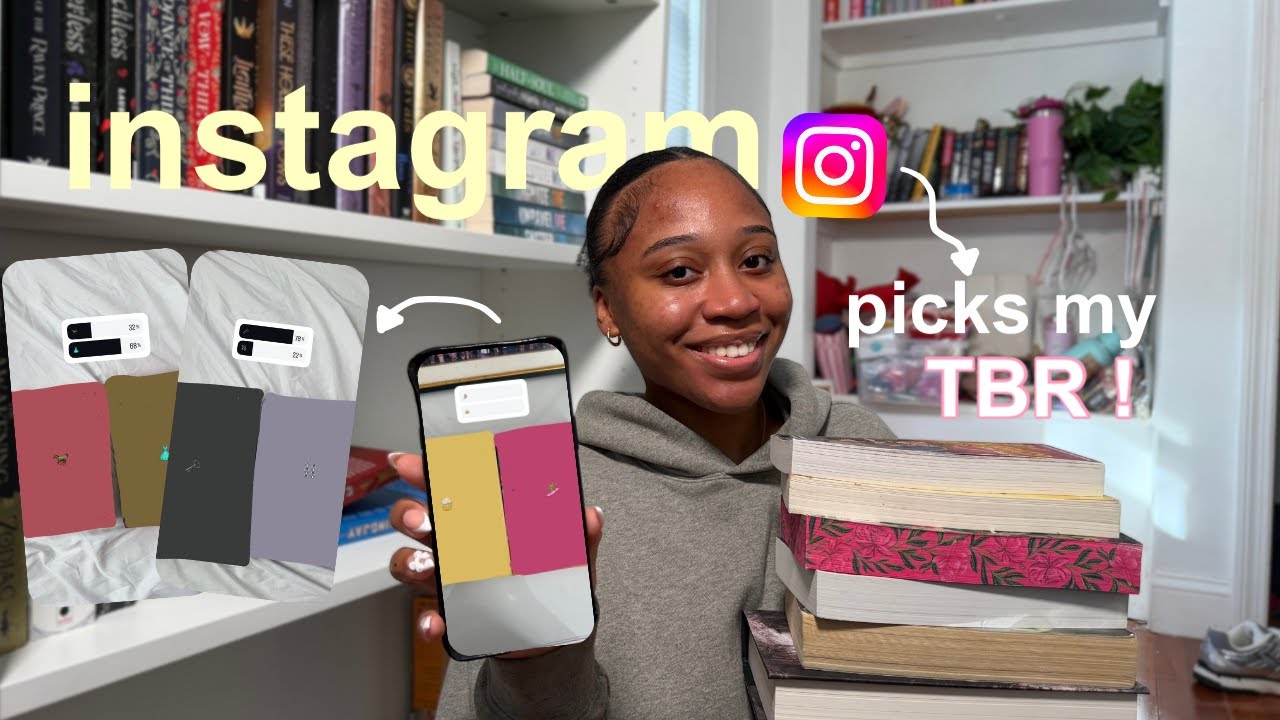 instagram *blindly* chooses my february tbr 🪷 (+ every book I read in january)