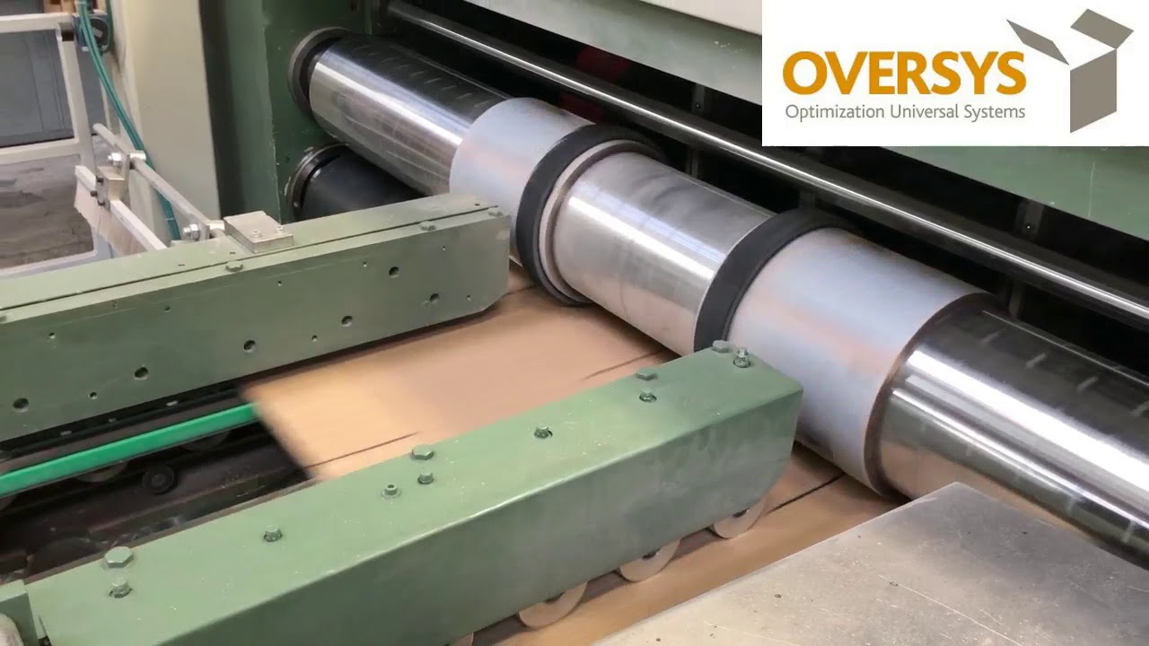 Video OVERSYS U55580920 CURIONI KLETT 2000NT 3 COLOR FLEXO FOLDER GLUER