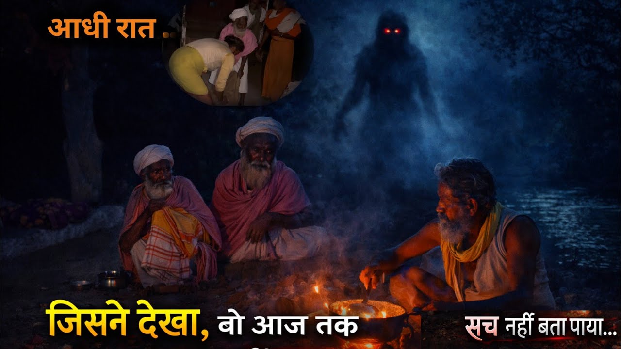 रात संत की कुटिया में दिखी अजीब आकृति… संत बोले –डरना मत, वो तुम्हें बुला रही है #saint #aghoribaba 