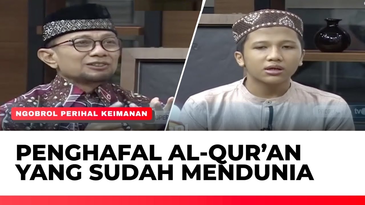 [FULL] Ahmad dan Kamil, Hafidz CIlik Yatim yang Sudah Mendunia | Ngopi tvOne