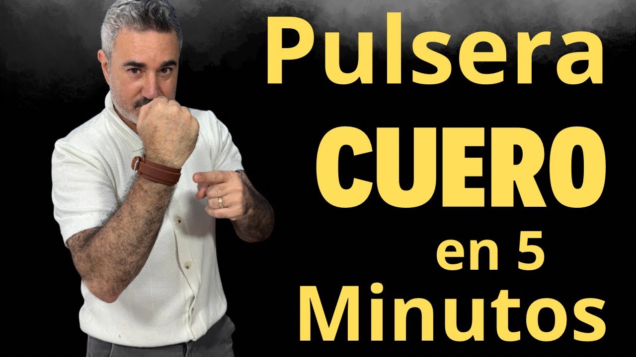 La PULSERA que MÁS  VENDO #cuero