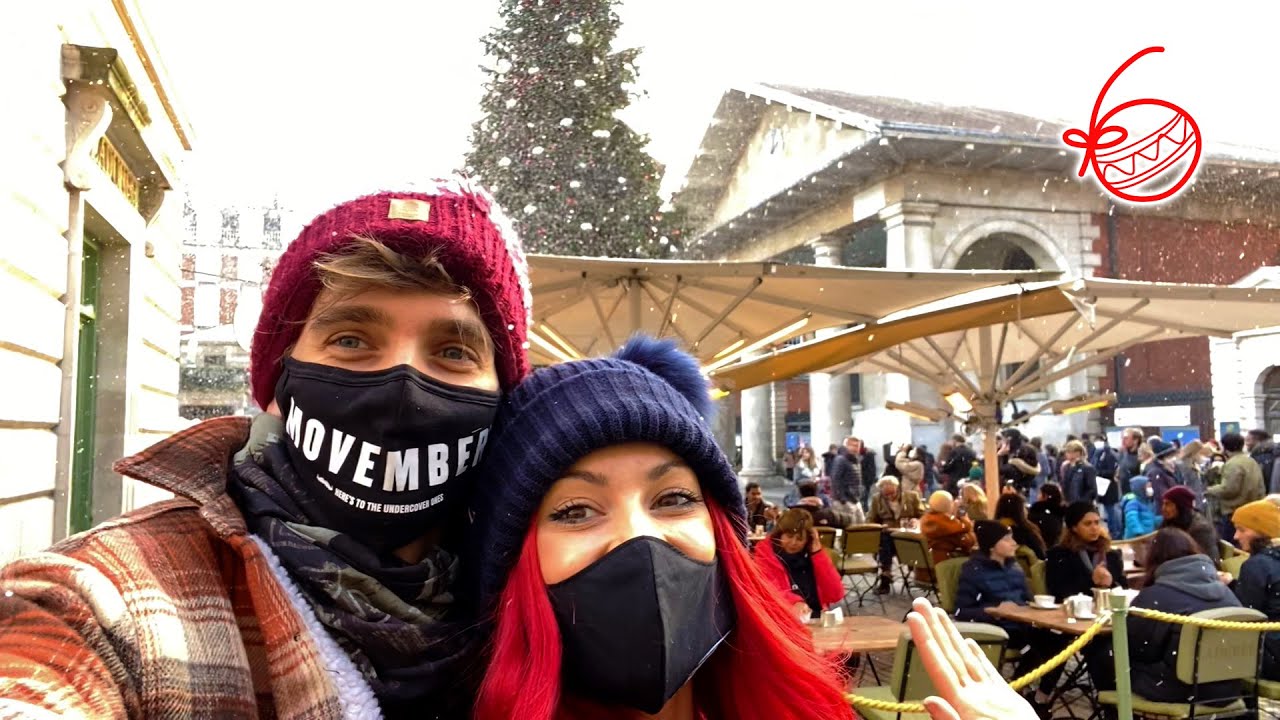 A festive day out in the SNOW!