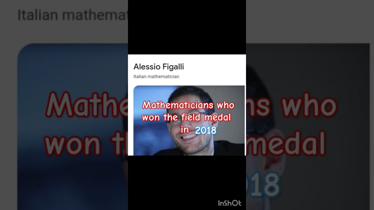 Mathematicians who won the field medal in 2018| field medal