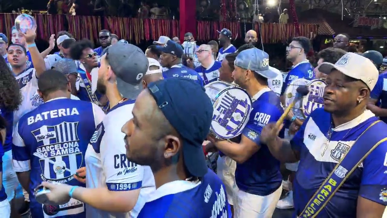 Bateria do Império de Casa Verde, carnaval 2024 no festival Guardiões da Favela
