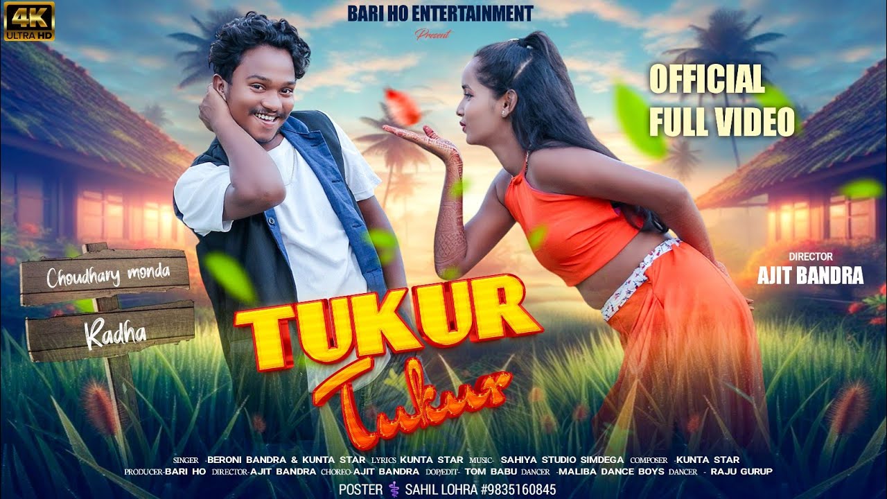 Tukur Tukur ||New Ho Song 2024||Choudhuri Munda & Radha||Kunta Star & Beroni|| Full Video