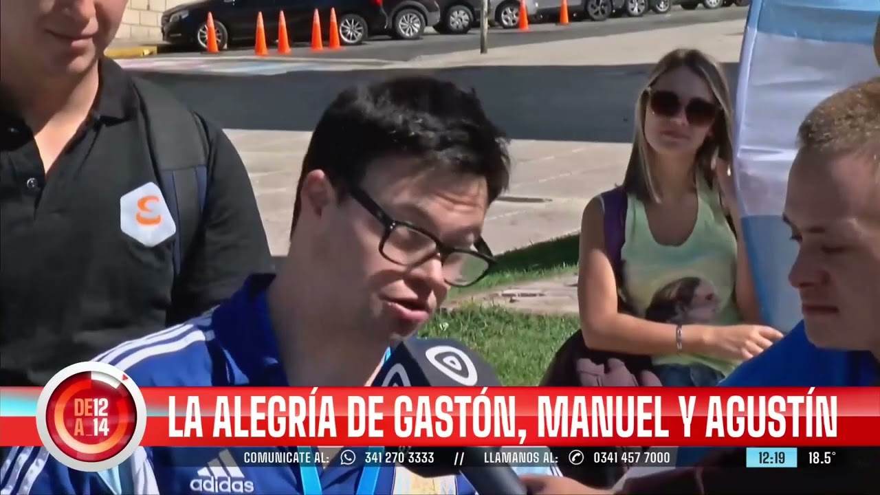 Llegan nuestros representantes del Futsal personas con síndrome de Down al Monumento
