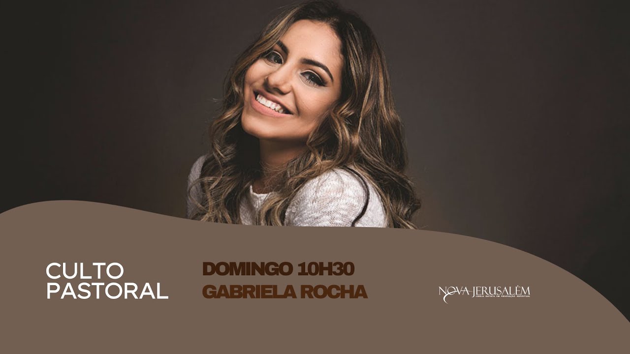 Culto Pastoral | Gabriela Rocha | Domingo | 15/10/2023