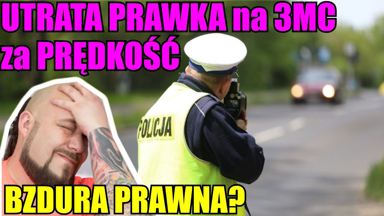 UTRATA PRAWKA na 3MC za PRĘDKOŚĆ! CZYLI NAJWIĘKSZA BZDURA PRAWNA?