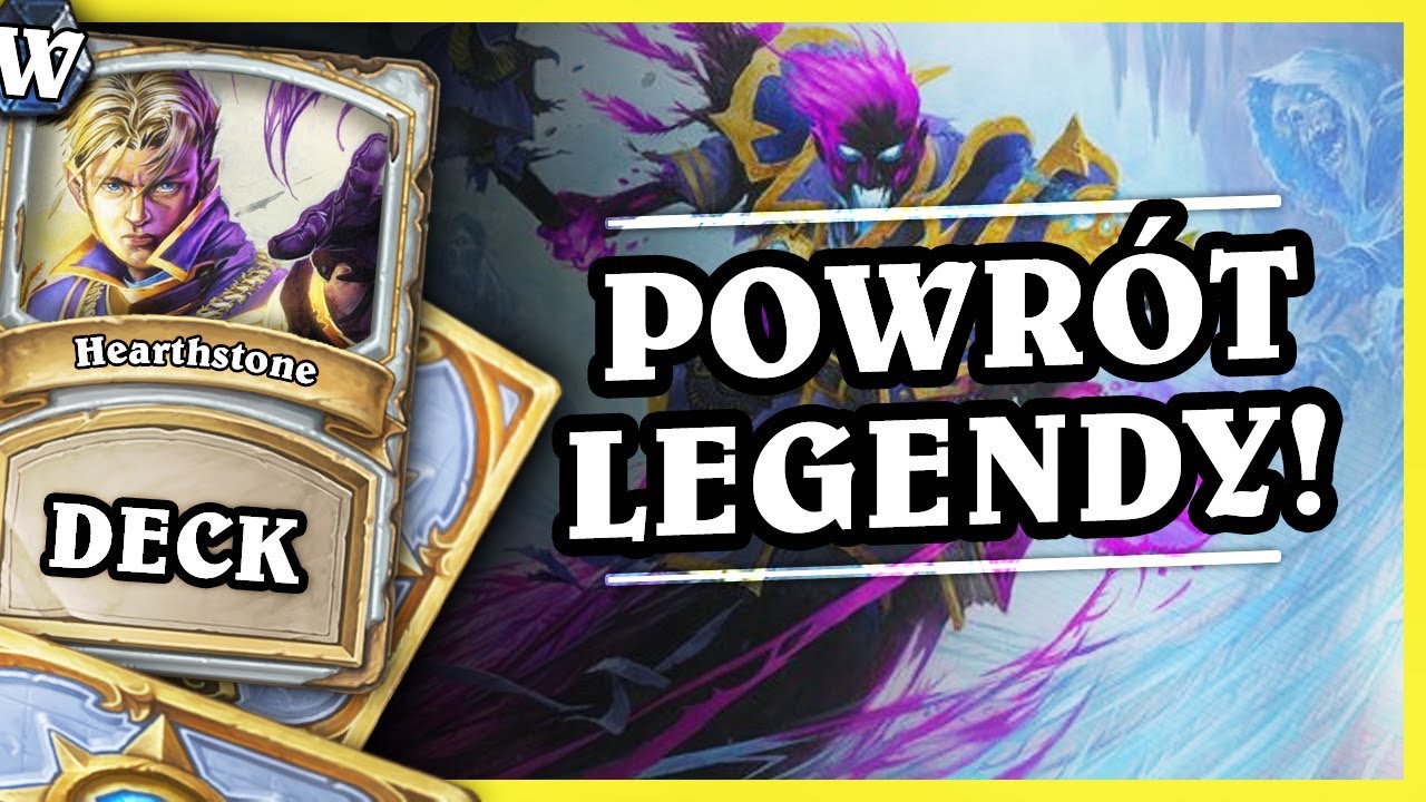PORWR&Oacute;T LEGENDY! - HIGHLANDER PRIEST - Hearthstone Deck Wild (Witchwood)