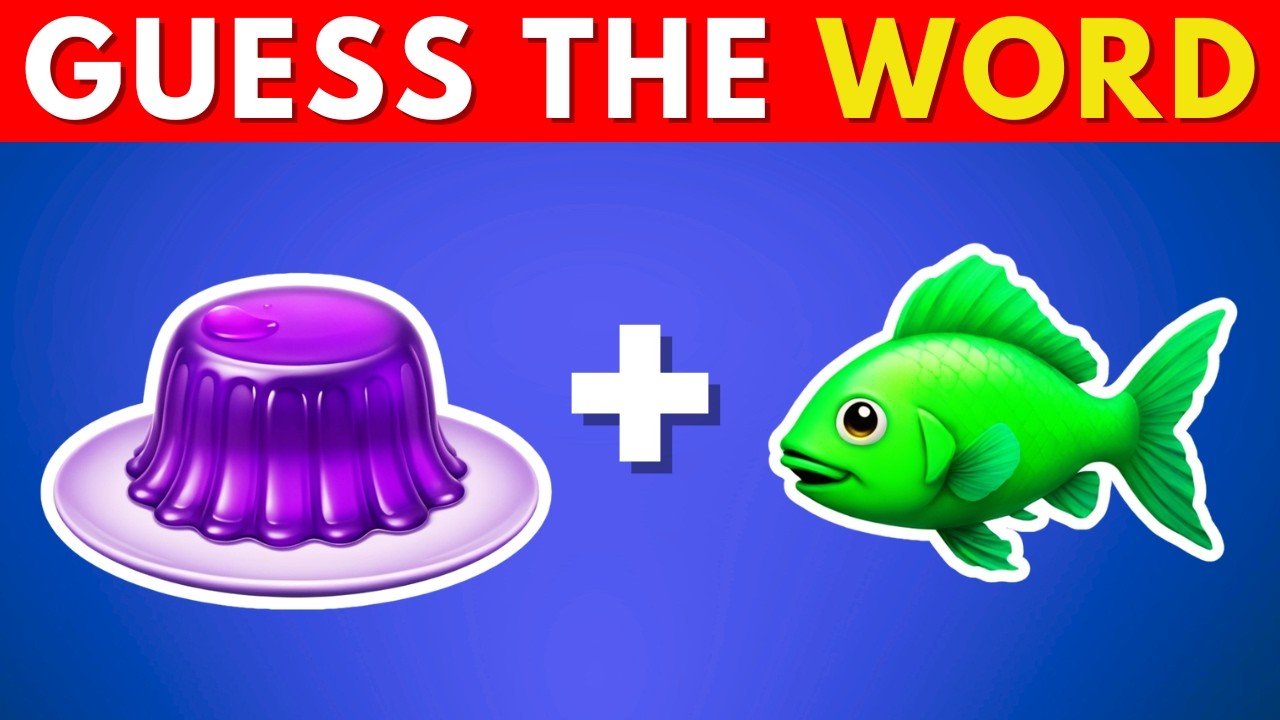 Can You Guess The Word by Emoji? 😱 Only Geniuses Pass!