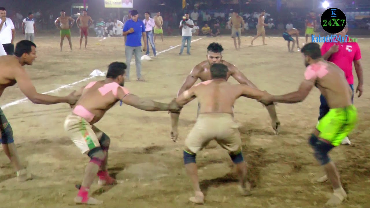 Ahar Vs Jamola Top Final match at Karnal Kabaddi Cup