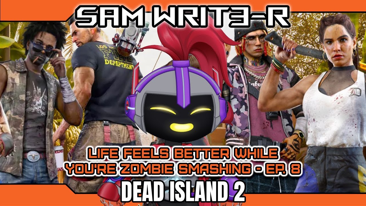【WRITING/DEAD ISLAND 2】EP. 13 and 8 - Typing Heartfelt Monologues before slaying zombies :o