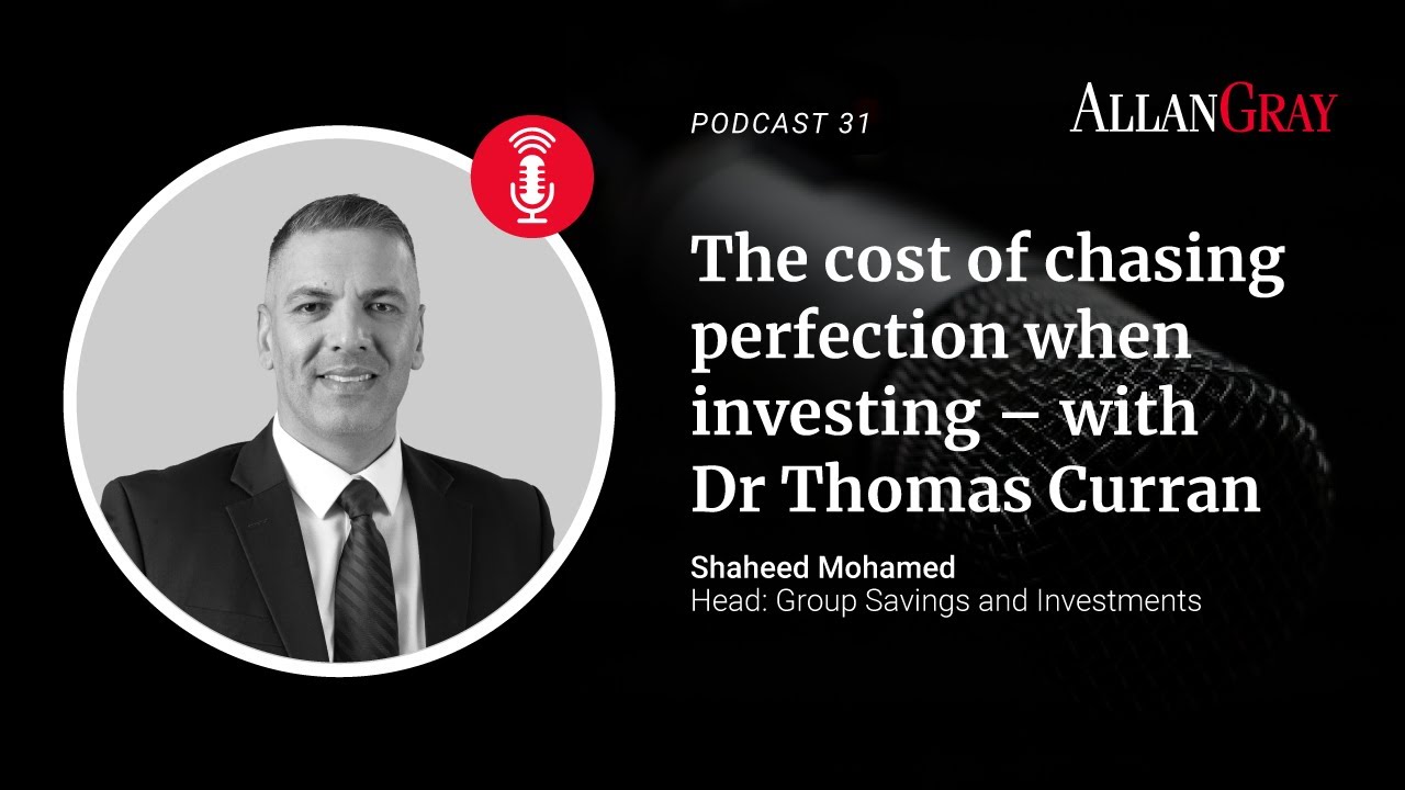 31. The cost of chasing perfection when investing – with Dr Thomas Curran
