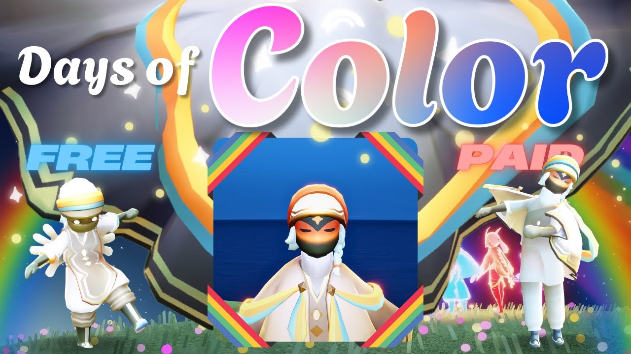 Days of Color 2025 | FREE vs PAID Items! | Sky Cotl | Vizsky