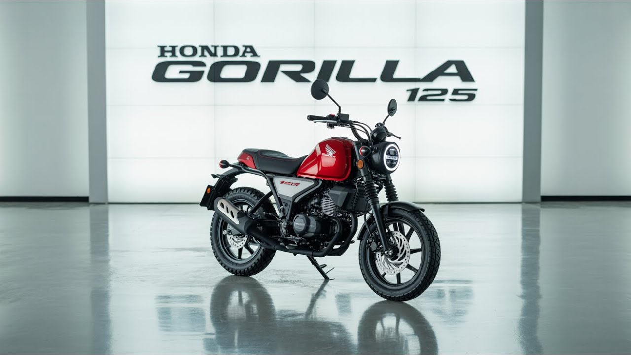 Honda Gorilla 125 2026 года наконец-то представлена ​​&mdash; ретро-душа, современная мощь!