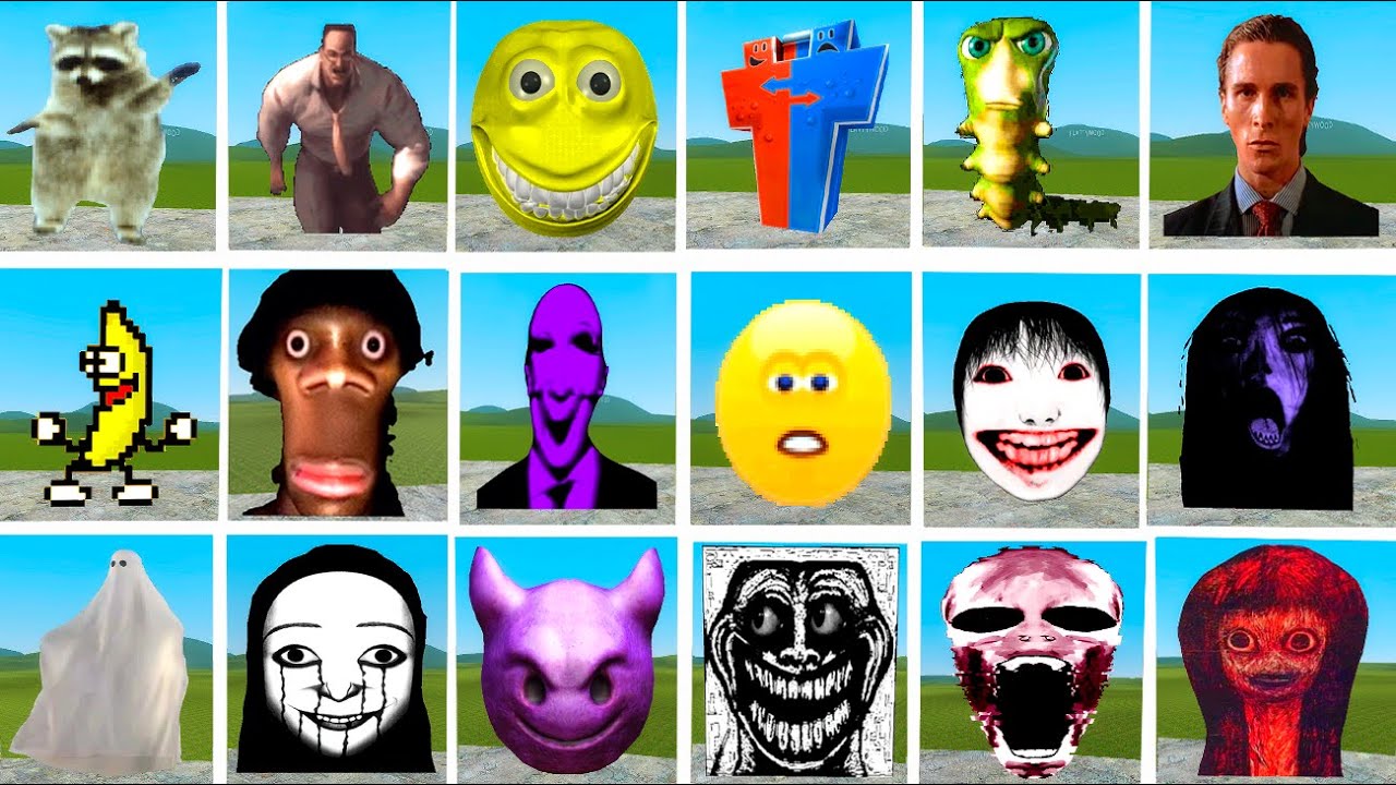 ALL FULL NICO'S NEXTBOT, NEXTBOTS, OBUNGA NETBOT NEW UPDATE In Garry's Mod