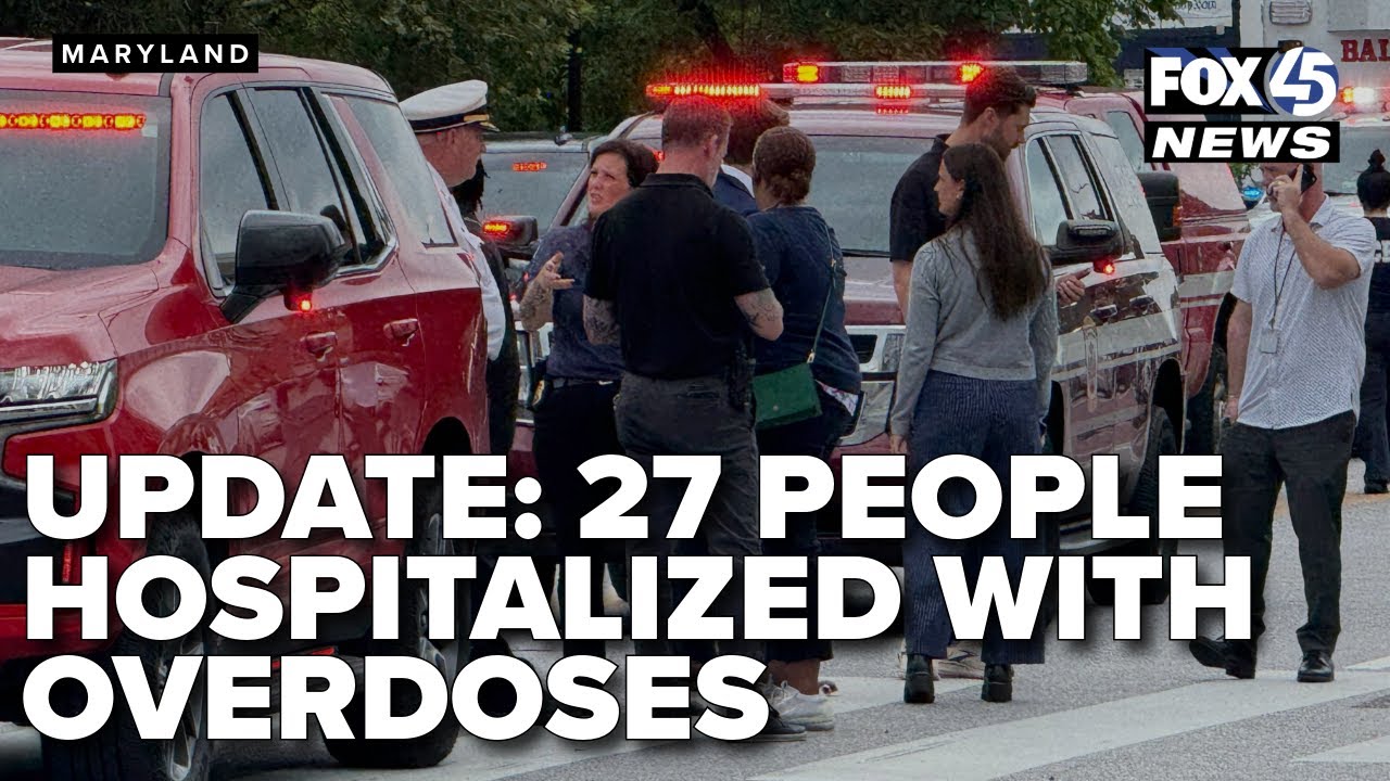 Officials say at least 27 people hospitalized with overdoses in Baltimore