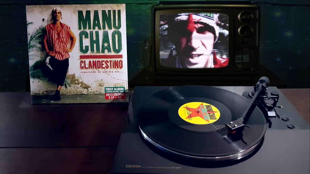 Manu Chao - Bongo Bong / Je Ne T'Aime Plus (1998) [Vinyl Video]