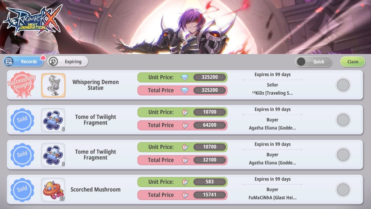 [ROX GLOBAL] EVENT EXP SIH TP KO SERET  @RagnarokXGlobal