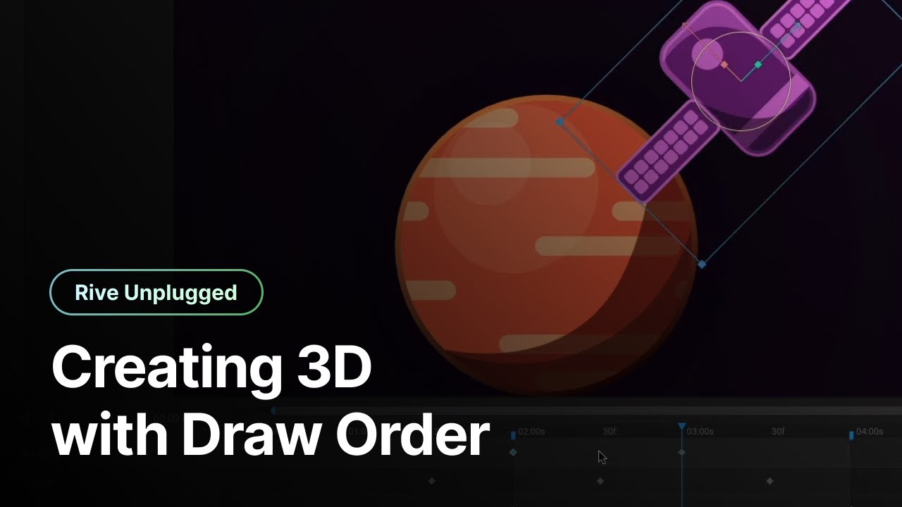 Mission to Mars. Creating 3D effects with 2D objects.