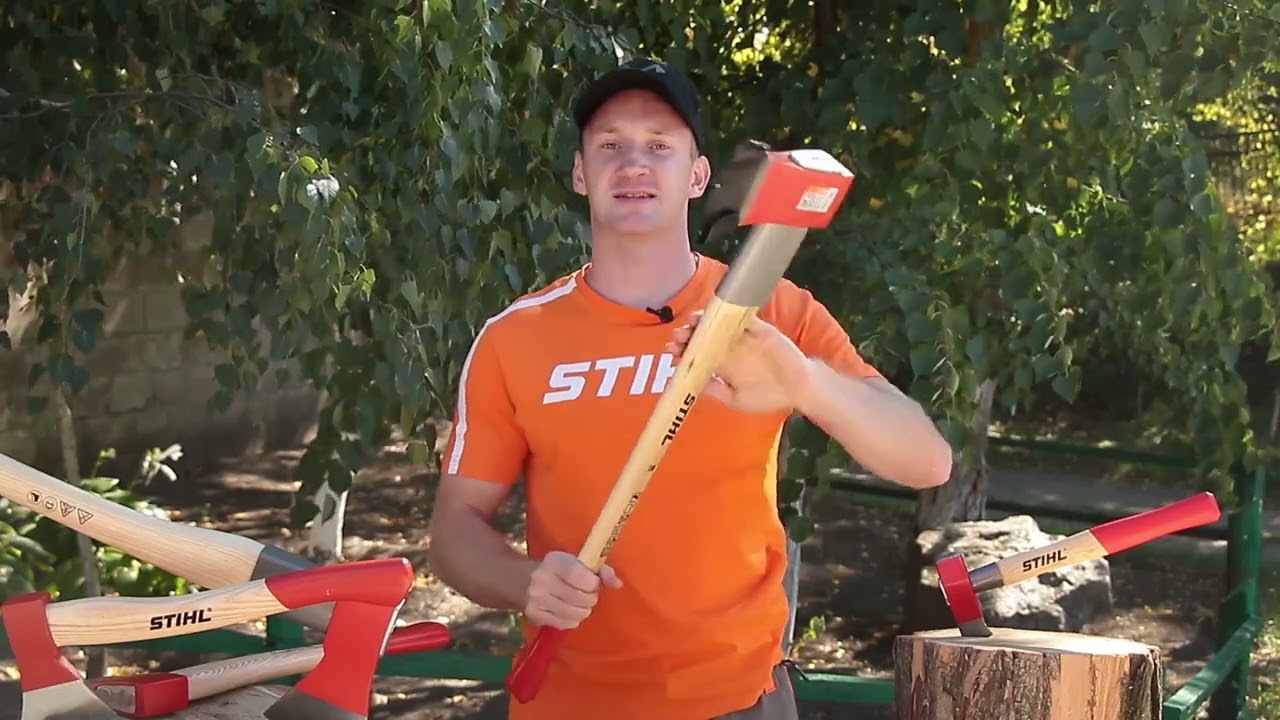 Ручной инструмент STIHL. Топоры и колуны