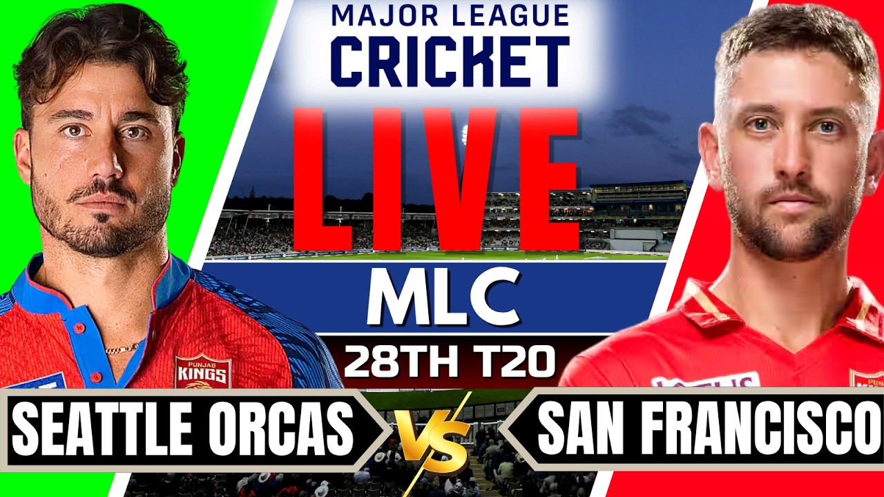 🔴MLC Live: Sfu vs So | Major League Cricket Live | Live Cricket Match Today | MLC Cricket League