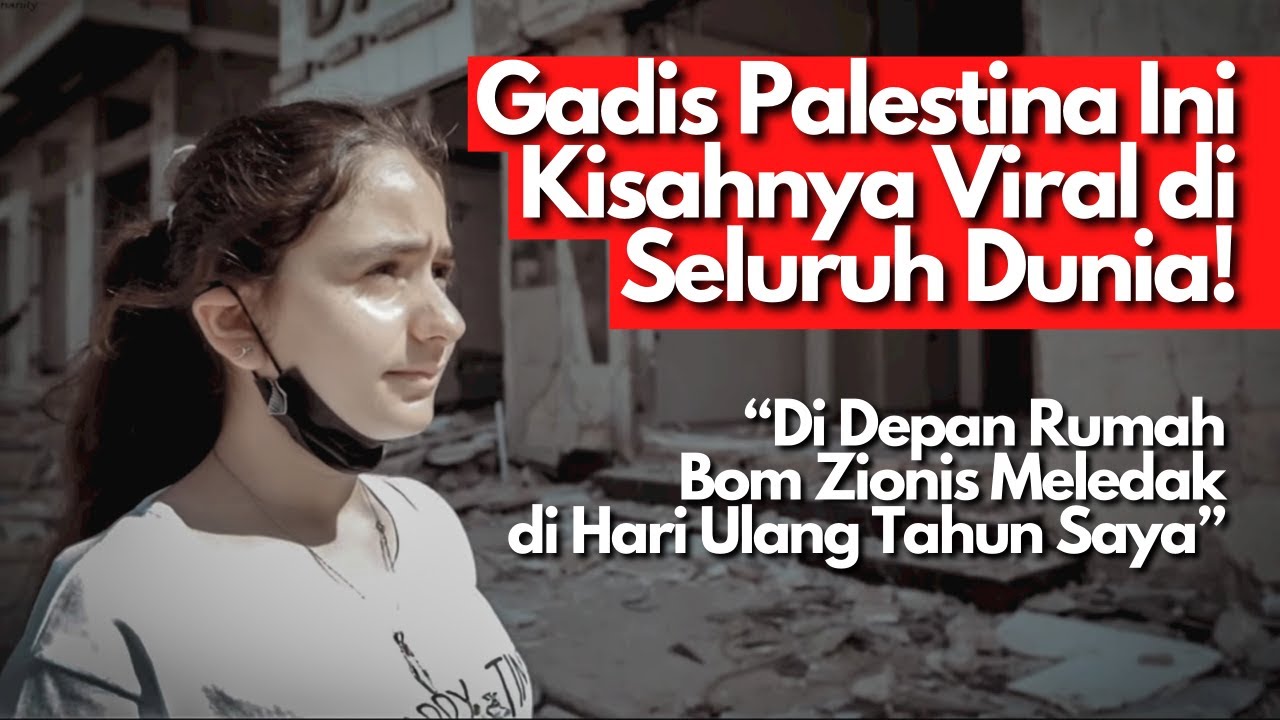 Namanya Nadine, GADIS PALESTINA YANG KISAHNYA VIRAL DI SELURUH DUNIA!