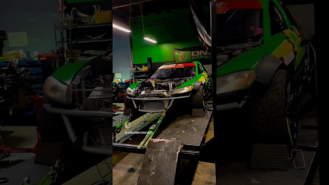 Dyno 1000hp 3 Rotor RX8, Formula Drift car, Kyle Mohan Racing Mazda