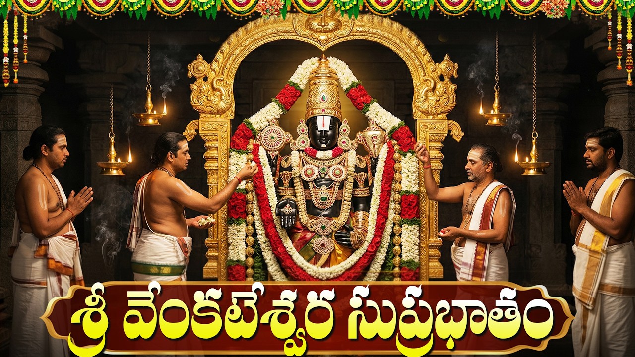 శ్రీ వేంకటేశ్వర సుప్రభాతం వింటే కష్టాలు దూరమై కోటీశ్వరులవుతారు | Venkateswara Swamy In Suprabhatam