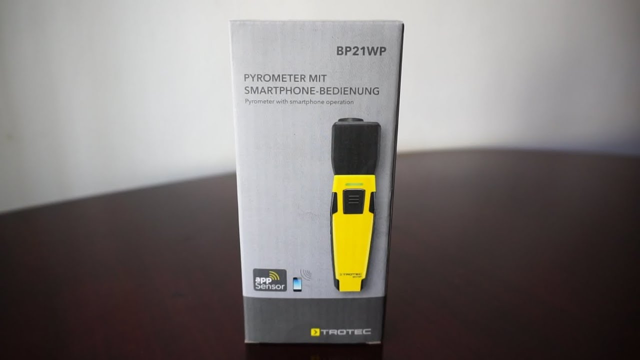 TROTEC BP21WP Pyrometer Dew Point Bluetooth 4.0