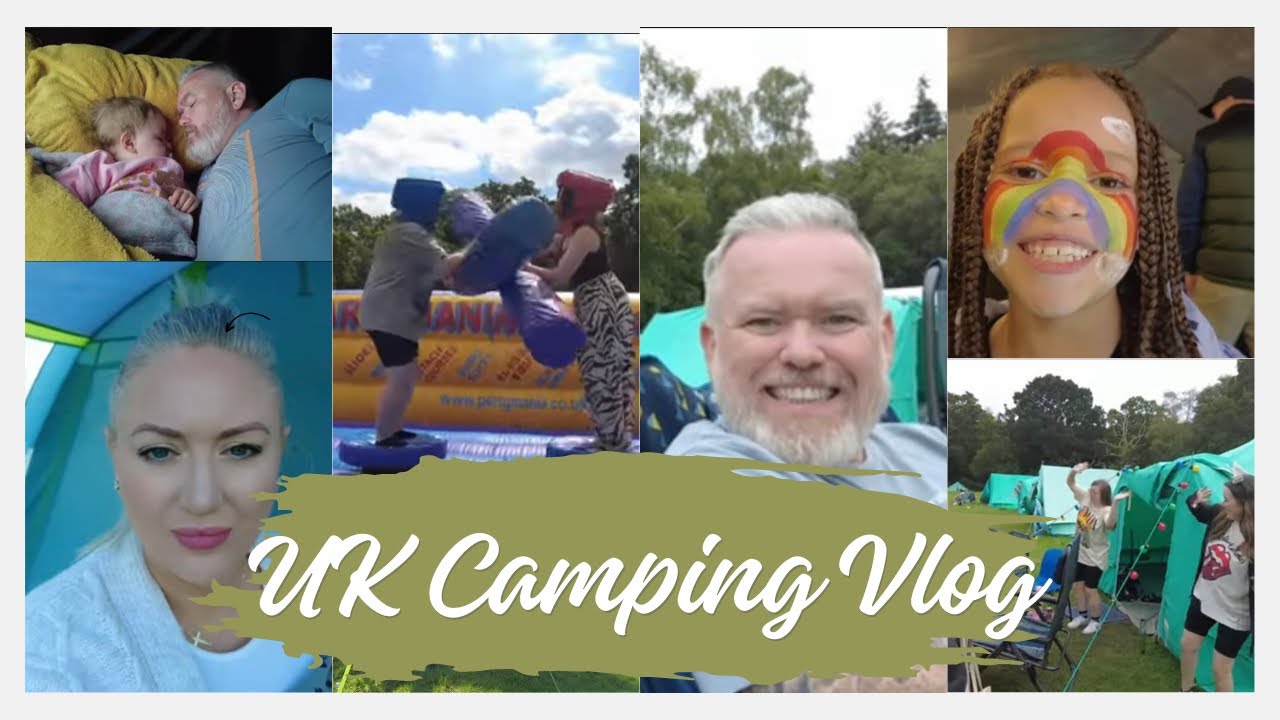 UK Family Camping | Camp Tour | Fordingbridge | Rocket Launching