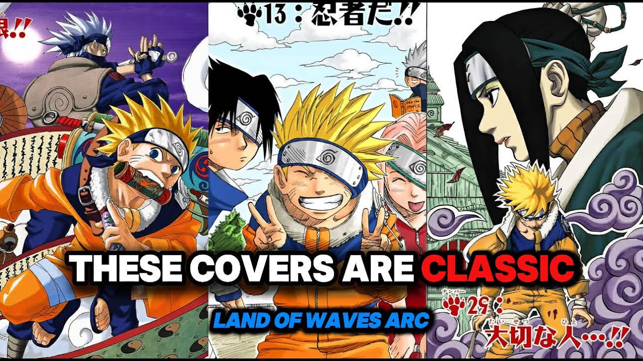 10 Best Naruto Manga Covers From The Land of Waves Arc Ranked