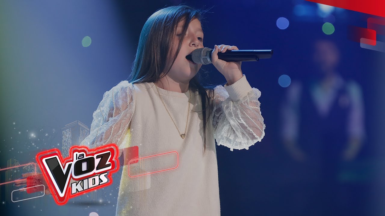Lucía canta 'Me muero' | La Voz Kids Colombia 2022