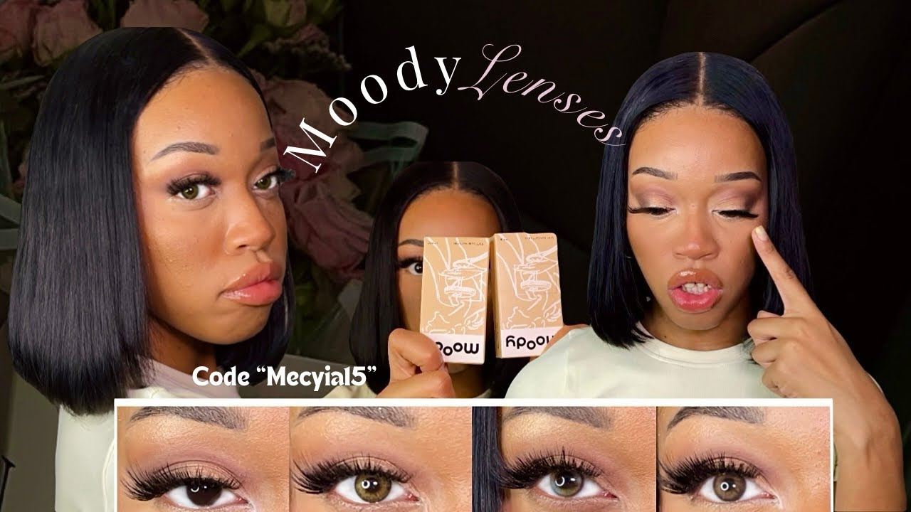 Let’s Play Dress up W/ Moody Contact Lenses | TRY-ON HAUL