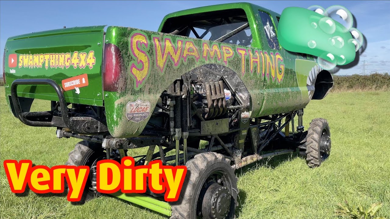 Cleaning A Muddy Swamp Thing