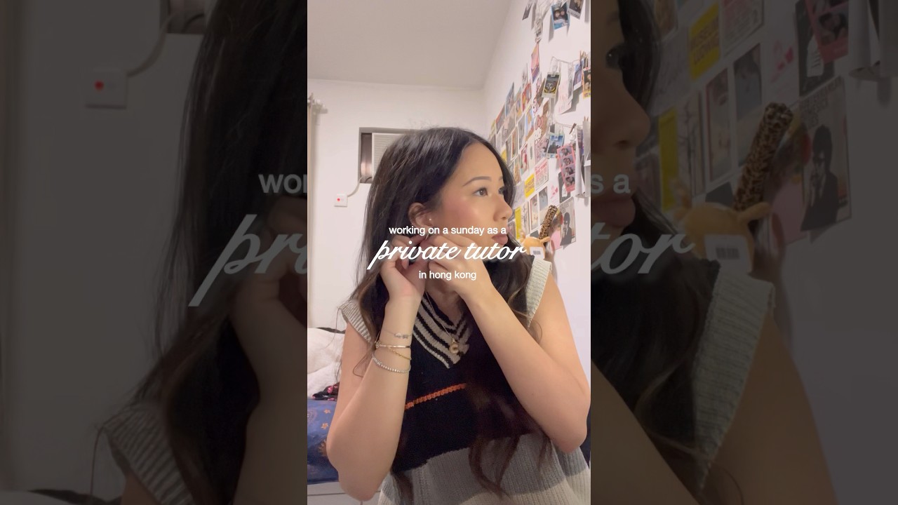 private tutor vlog in Hong Kong #worklife #privatetuition #personaltutor #tutor