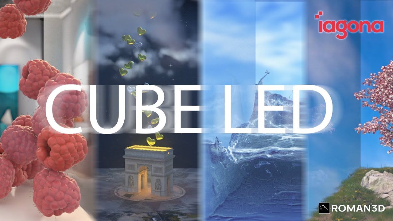 IAGONA - ROMAN3D : Immersion dans le Cube LED