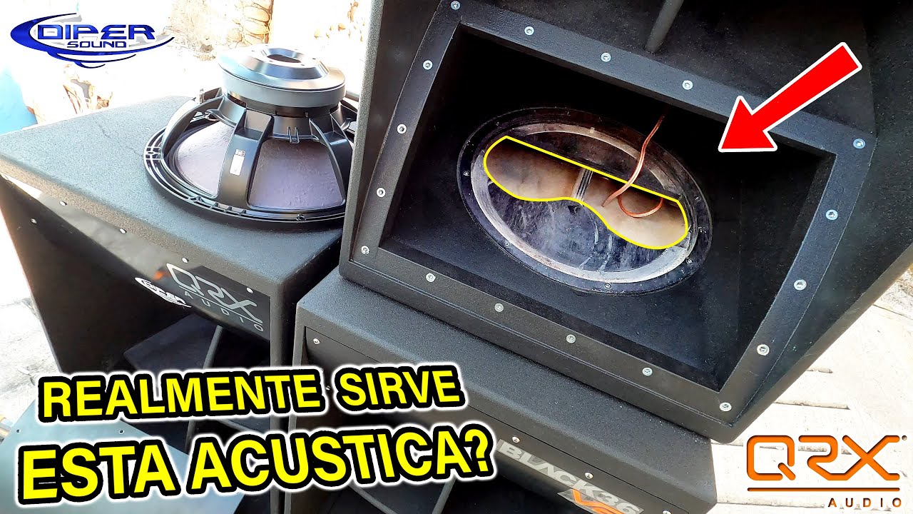 PROBAMOS LA POTENCIA DE ESTOS BAFLES Y LOS COMPARAMOS CON LOS QUE NO TRAEN ESTA ACUSTICA, CHECALO!