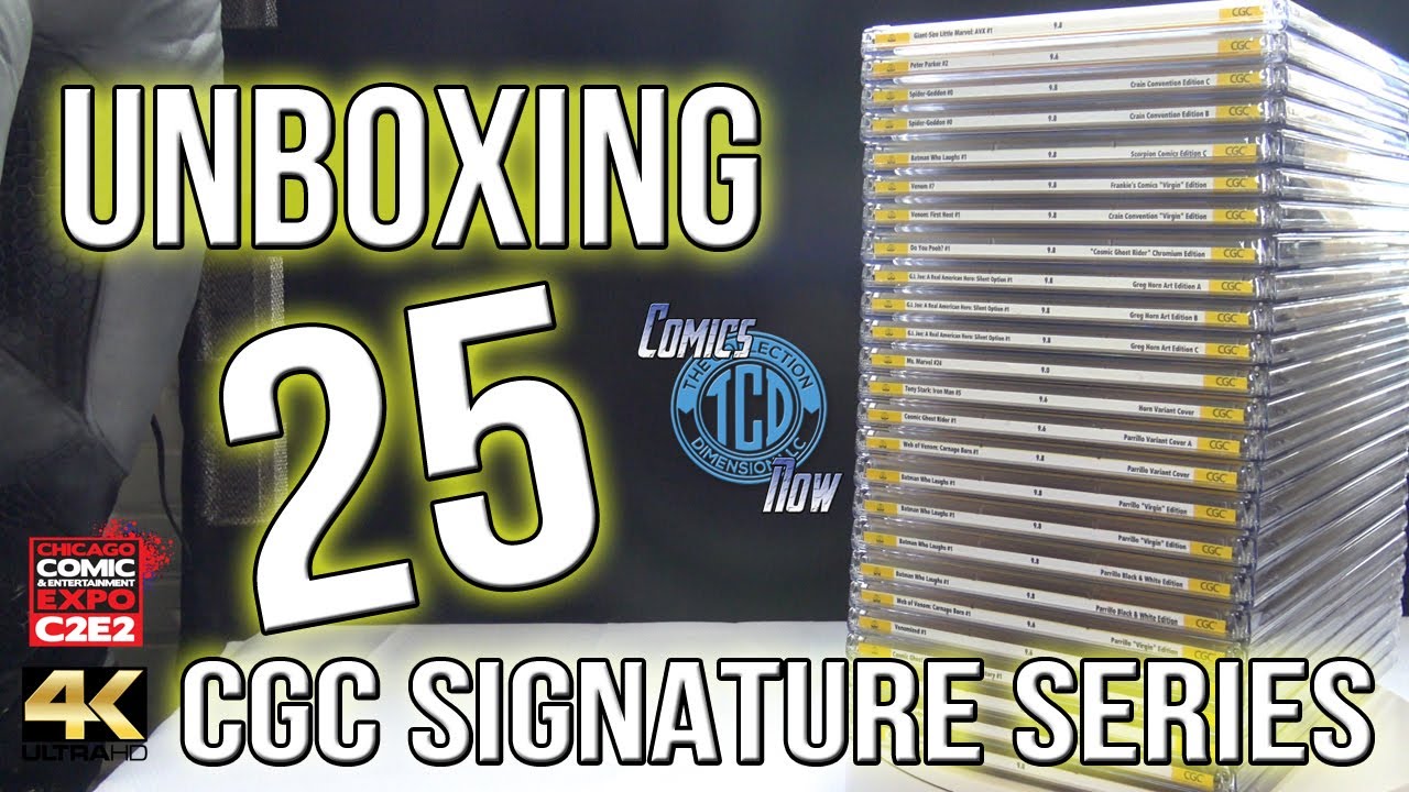 CGC Signature Series Unboxing Crain, Horn and Skottie Young from C2E2